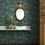 Thumbnail: navy woodsy whimsical peel and stick wallpaper