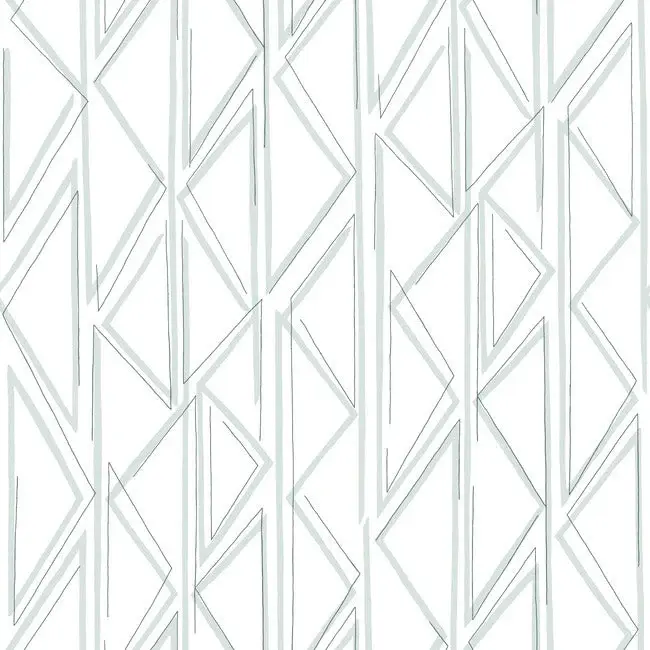 Thumbnail: geometric peel and stick wallpaper