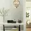 Thumbnail: modern light grey peel and stick wallpaper