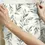 Thumbnail: farmhouse olive branch peel and stick wallpaper