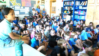 Speech in a primary school in the US