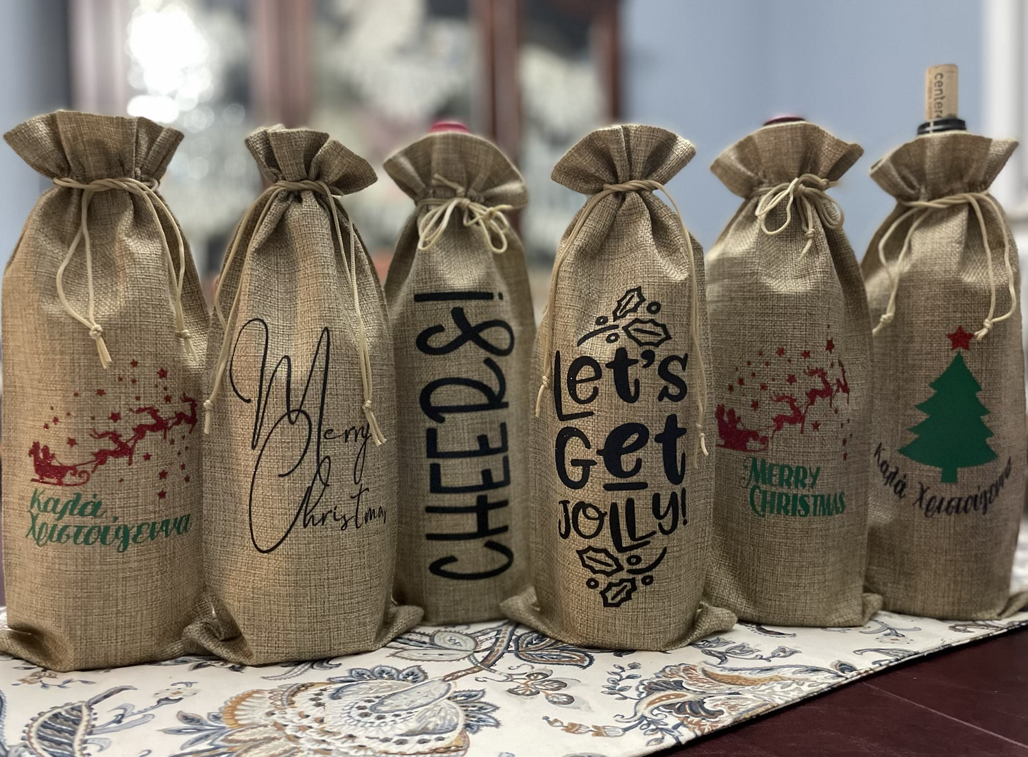 Custom wine/gift bags
