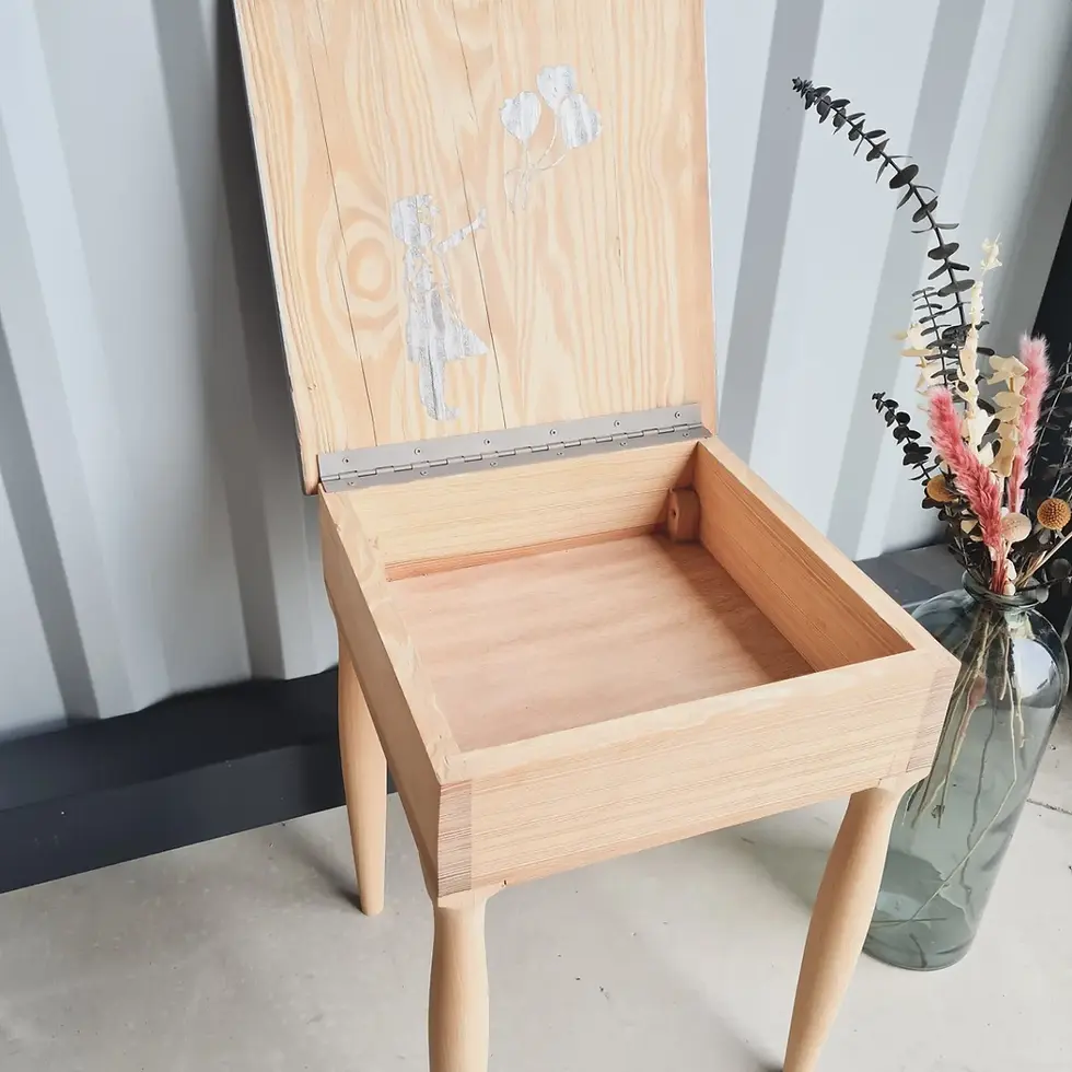 Miniature : Petit meuble coffre 