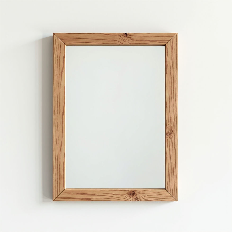 Rustic Pine Mirror