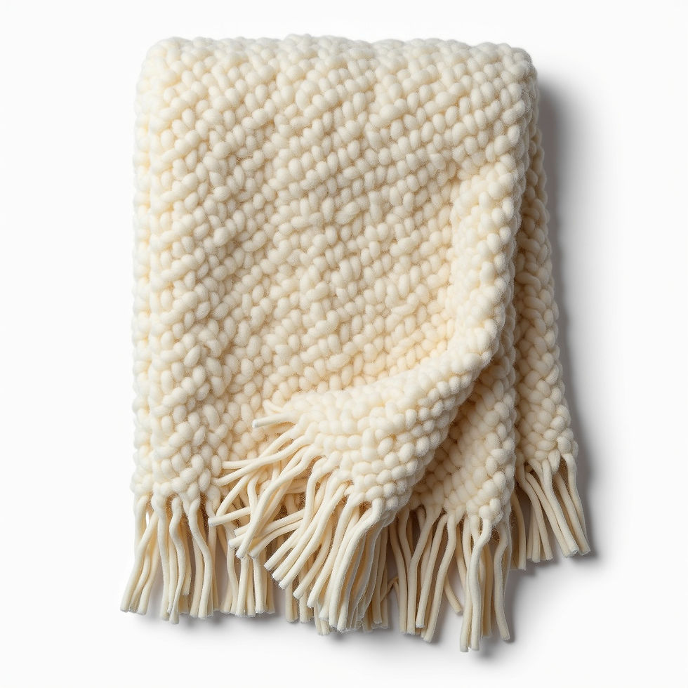 Chunky Wool Throw