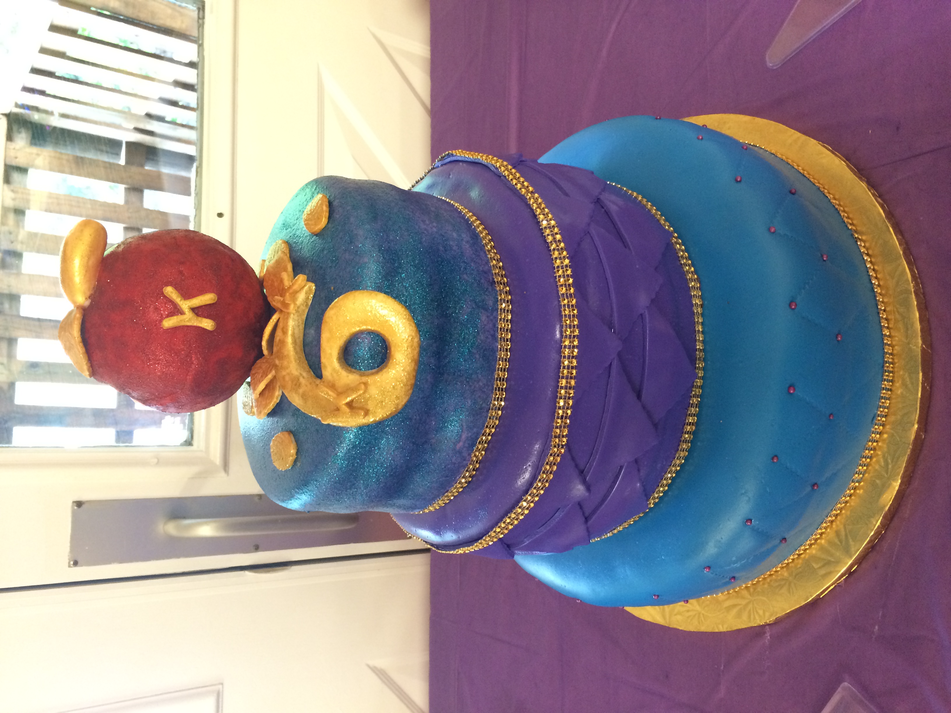 Disney Descendants Inspired Fondant