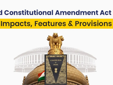ISS Previous Year Paper 2016 GS Solution Q.4(e) Impact of the 42nd Constitutional Amendment on Environmental Protection