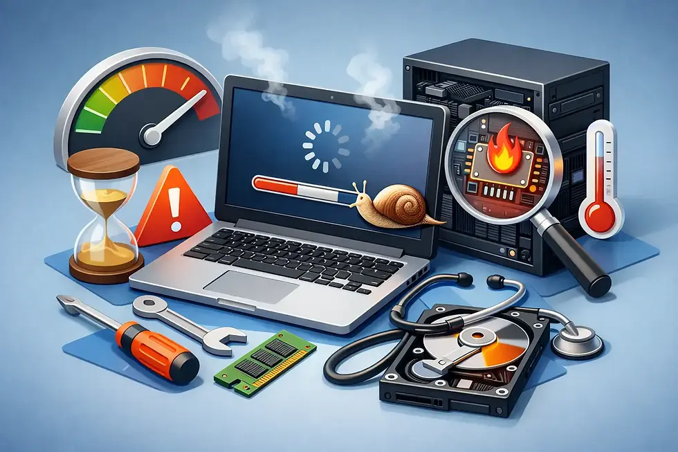 Slow Computer Repair: What Is Causing the Lag?