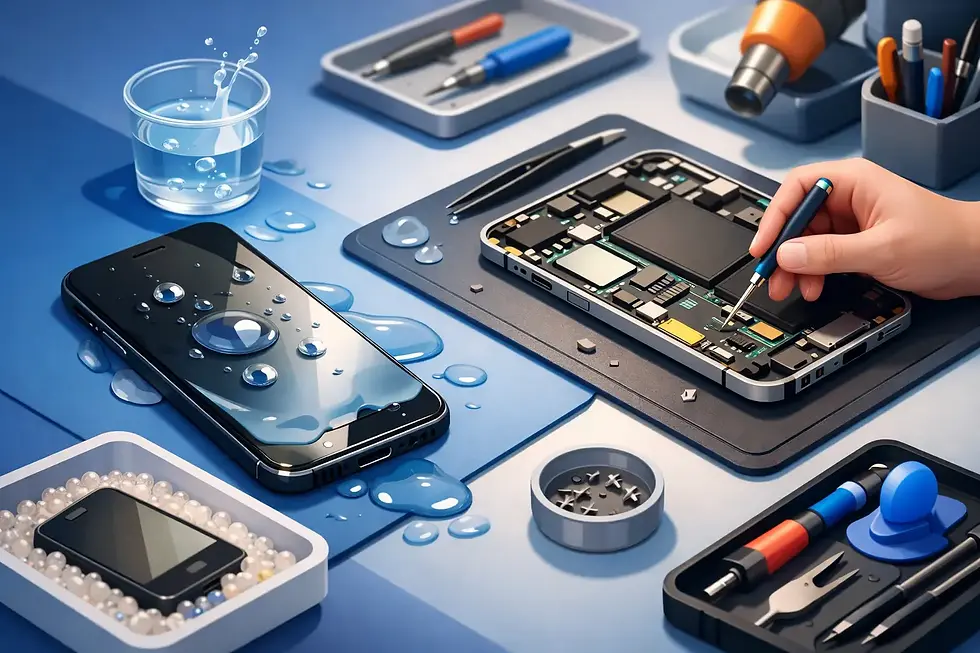 Water Damaged Phone Repair Steps That Matter