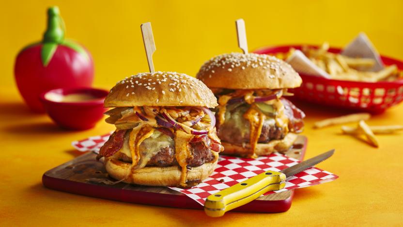 Arranged Food and Objects