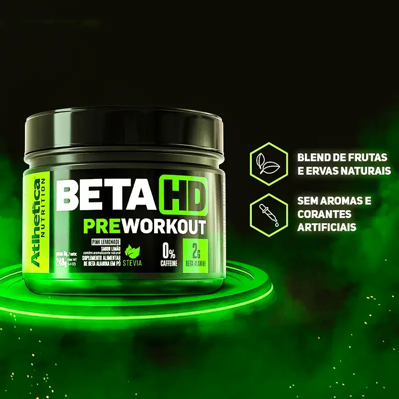 Miniatura: Beta HD Pré Workout w/ Stevia (240 g)