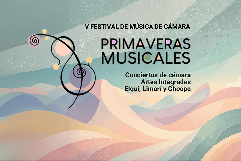 V Festival Primaveras Musicales recorrerá Región de Coquimbo con estrenos de autoras chilenas y una feria cultural en La Serena