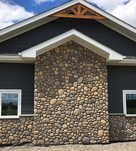 exterior stone red deer