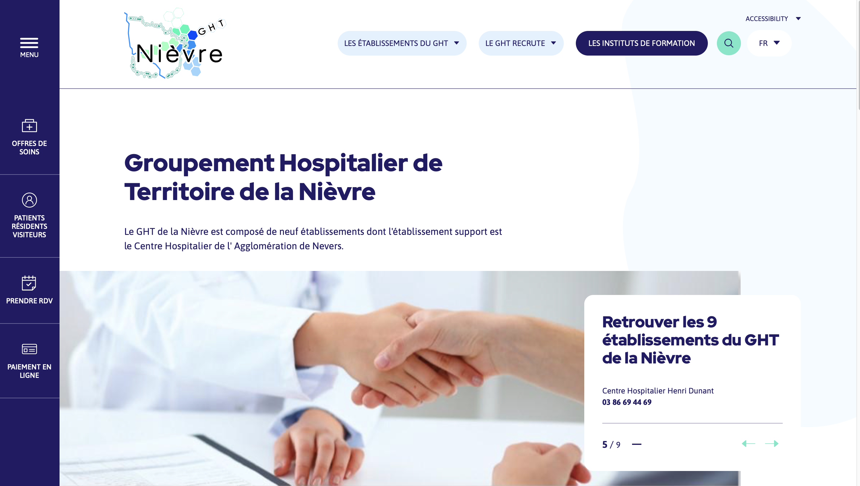 Groupement Hospitalier de Territoire de la Nièvre