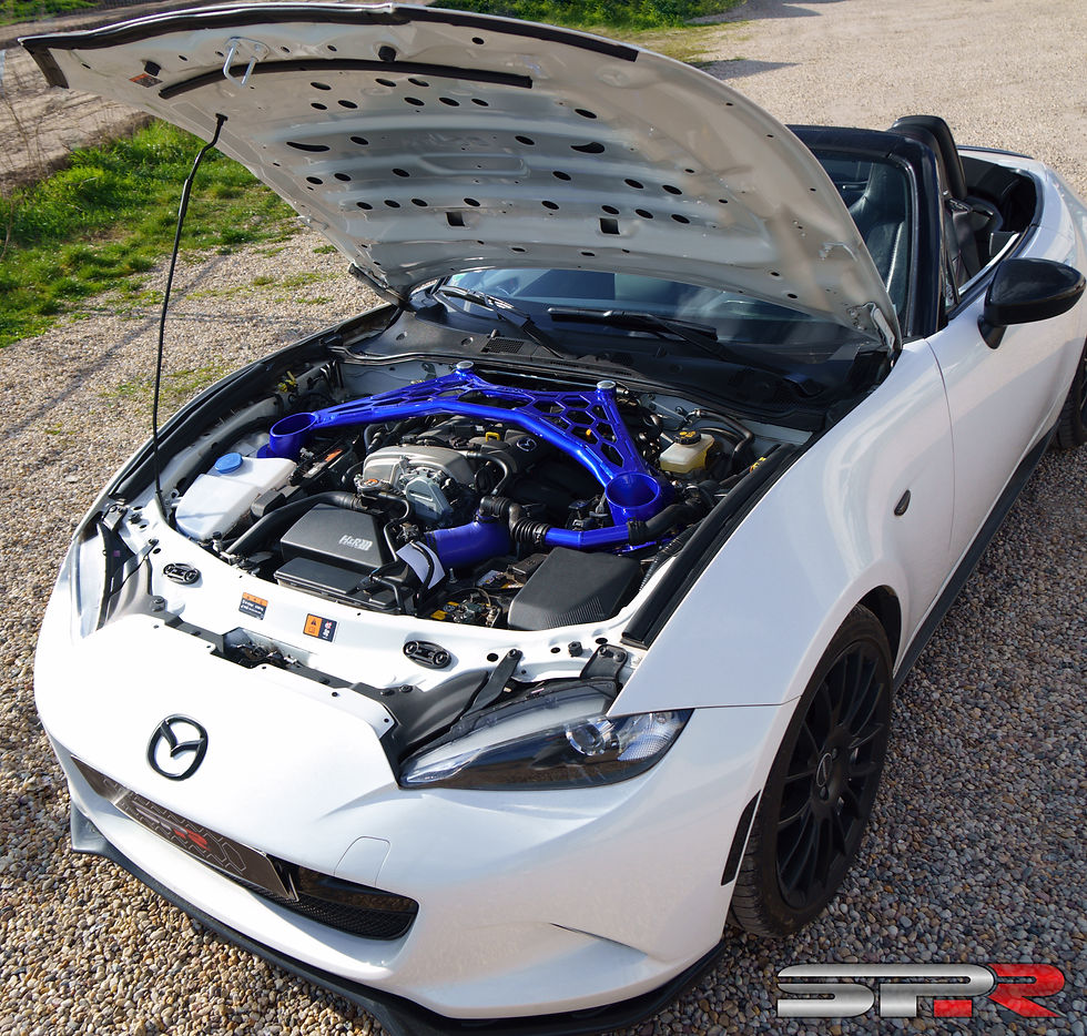 Thumbnail: 4 Punkt Point Domstrebe Mazda ND MX 5 MX5 G160 G184 strut bar strut brace SPR Germany tuning parts Miata 2015 2018 RF