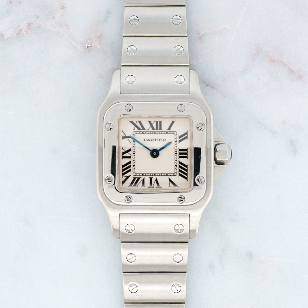 Miniature : Cartier Santos Galbée - PM