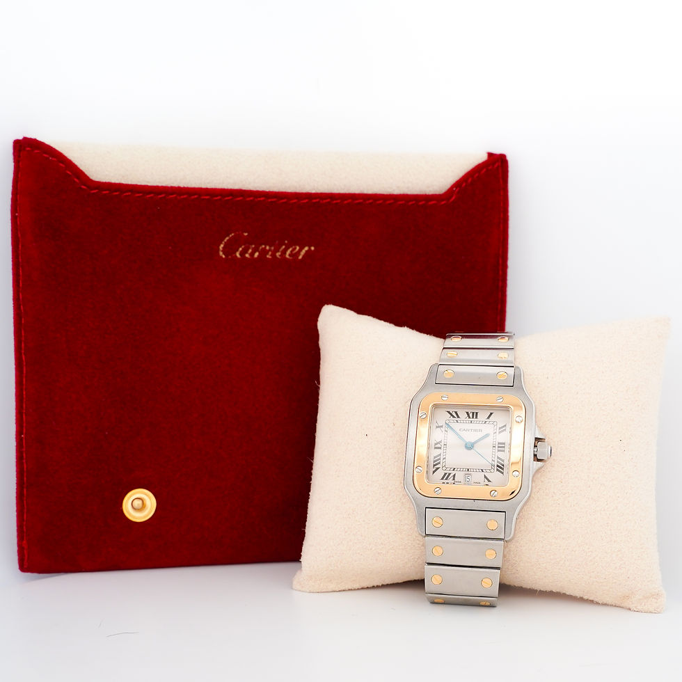 Miniature : Cartier Santos Galbée
