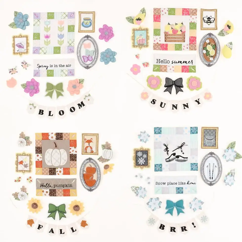 Thumbnail: Kit - Through the Seasons Ladder Quilt