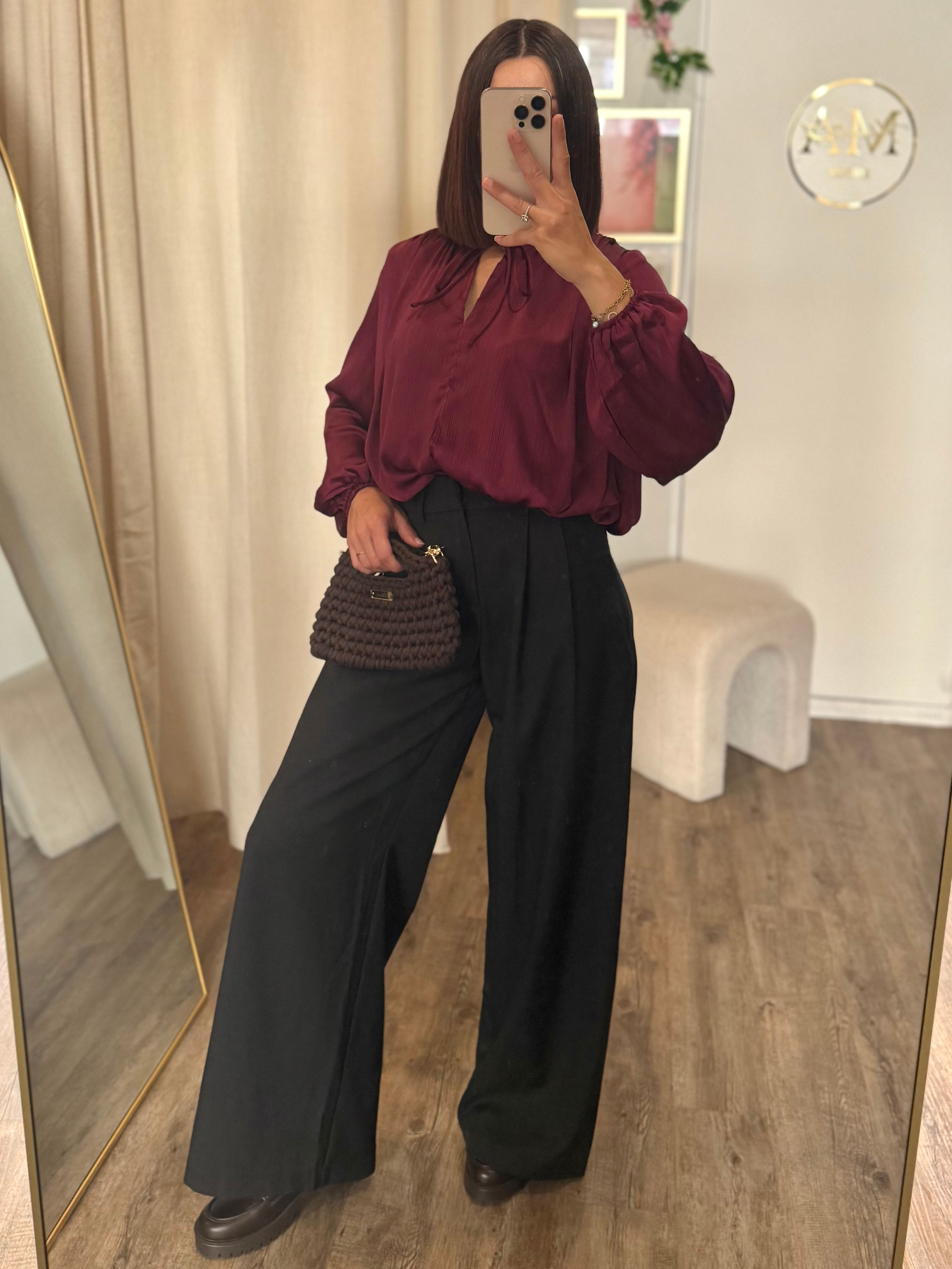 PANTALON ÉLÉGANCE NOIR