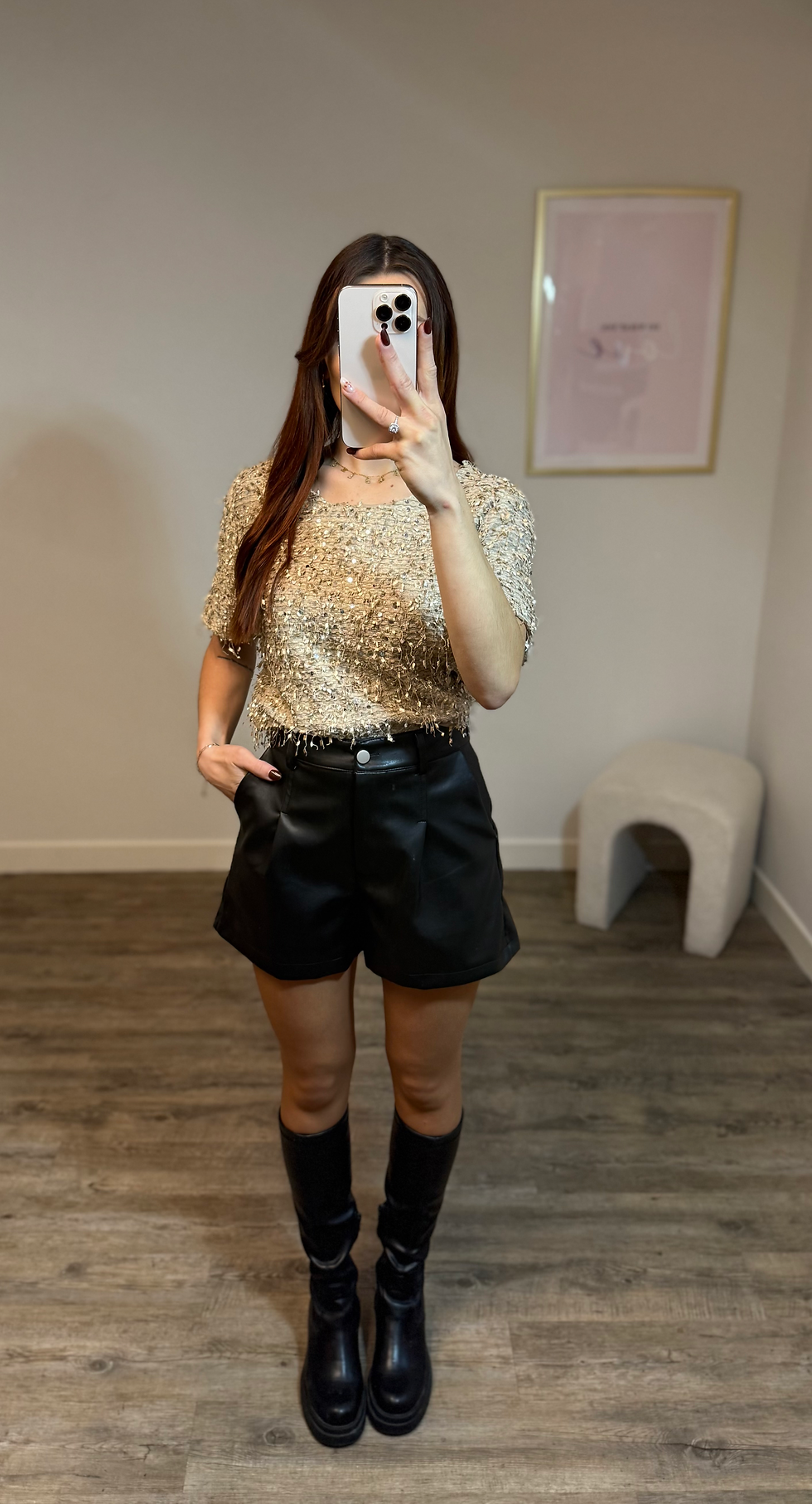Miniature : SHORT SIMILI-CUIR