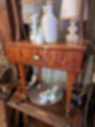 chevet vintage finition vernie