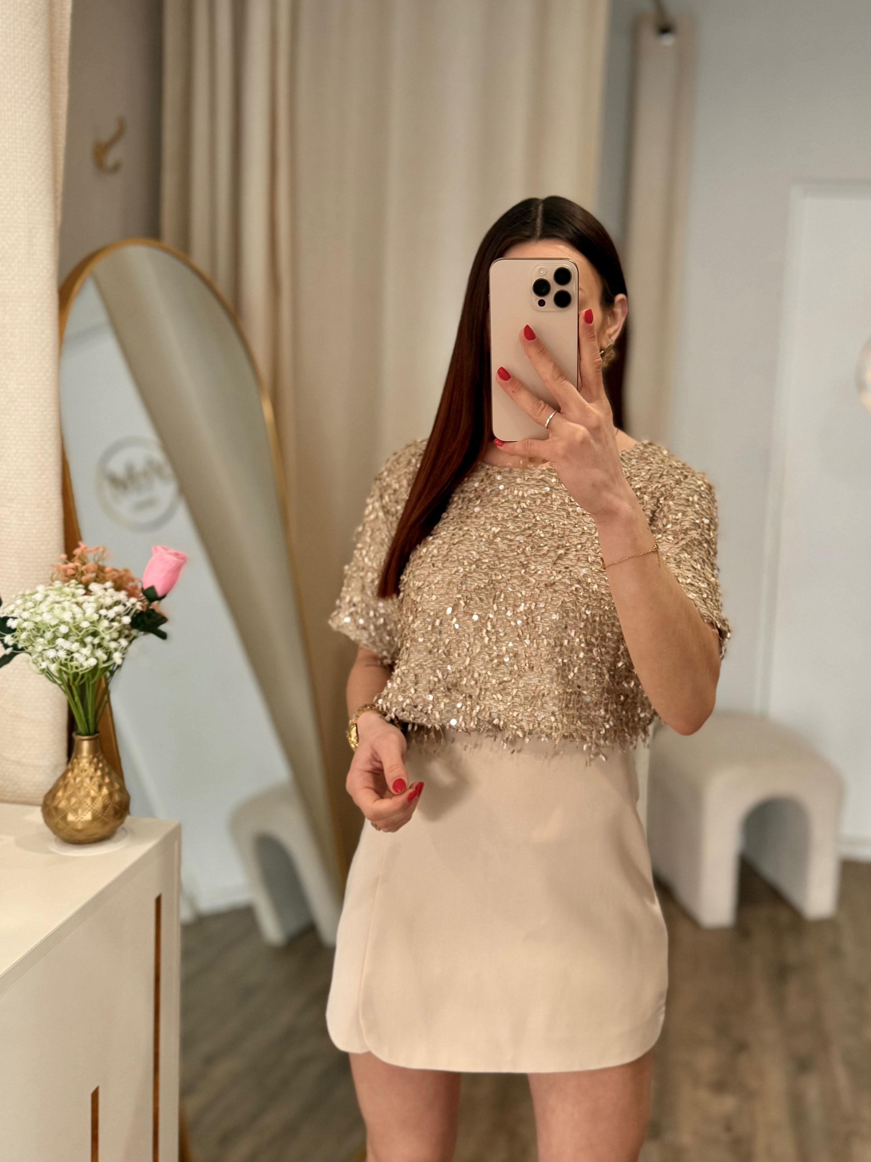 JUPE SHORT GIRL NUDE