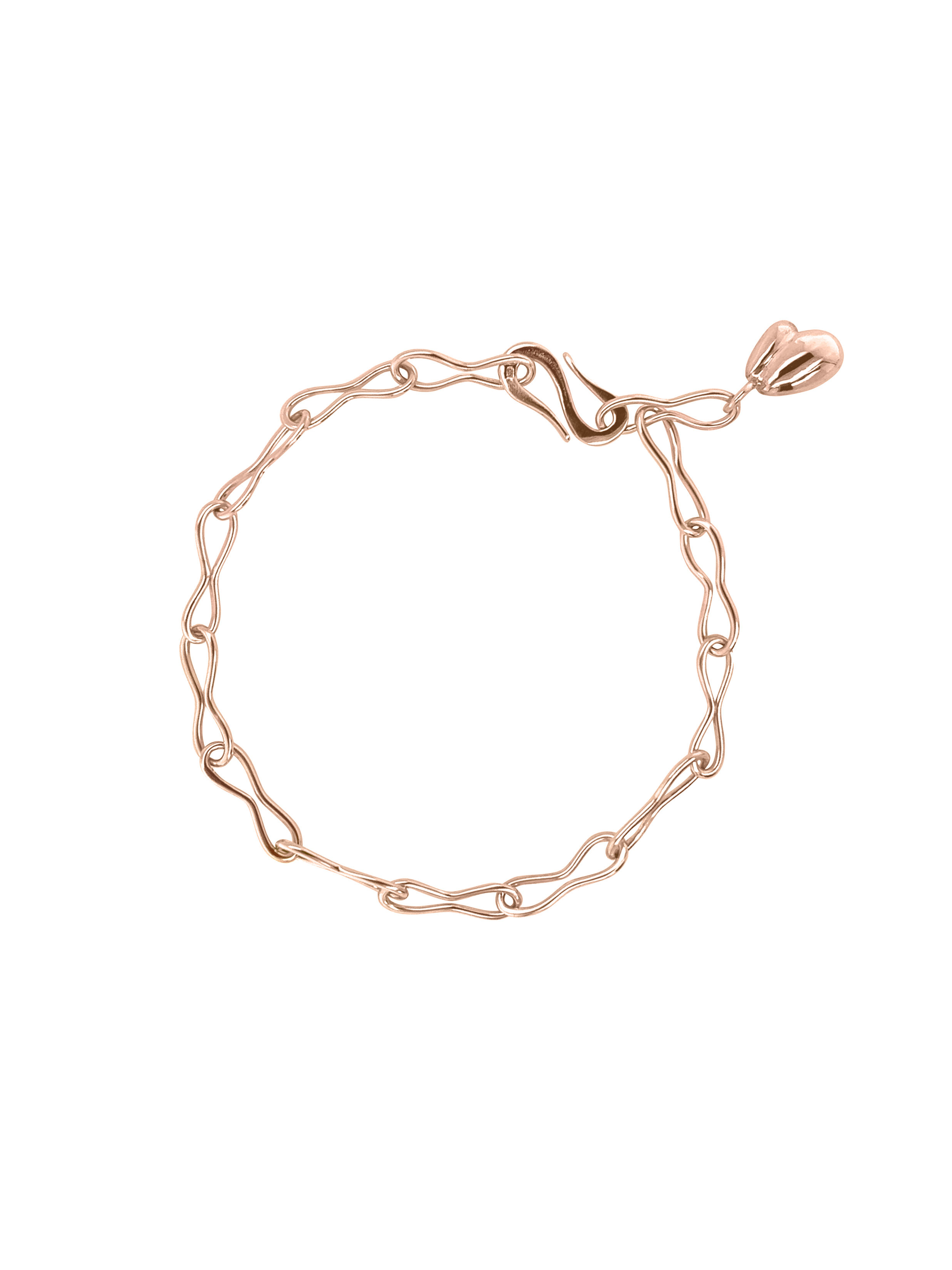 řetízkový náramek Paradox z růžového zlata