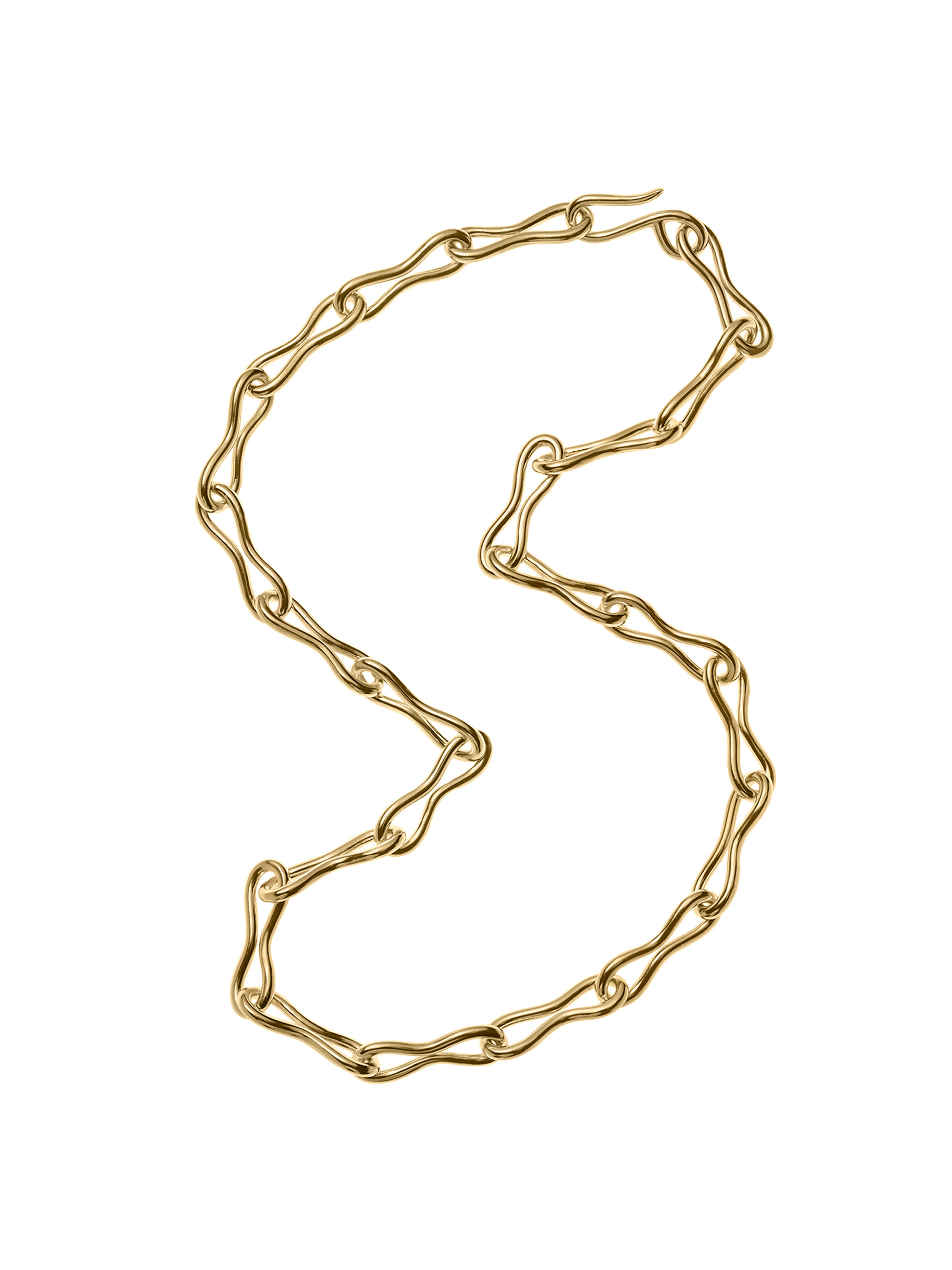 zlatý chain náhrdelník Big Paradox ze symbolů nekonečna - Mária Kobelová