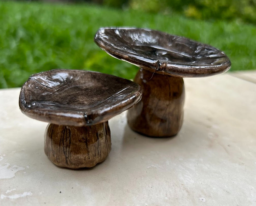 Mushroom Trinket Holders