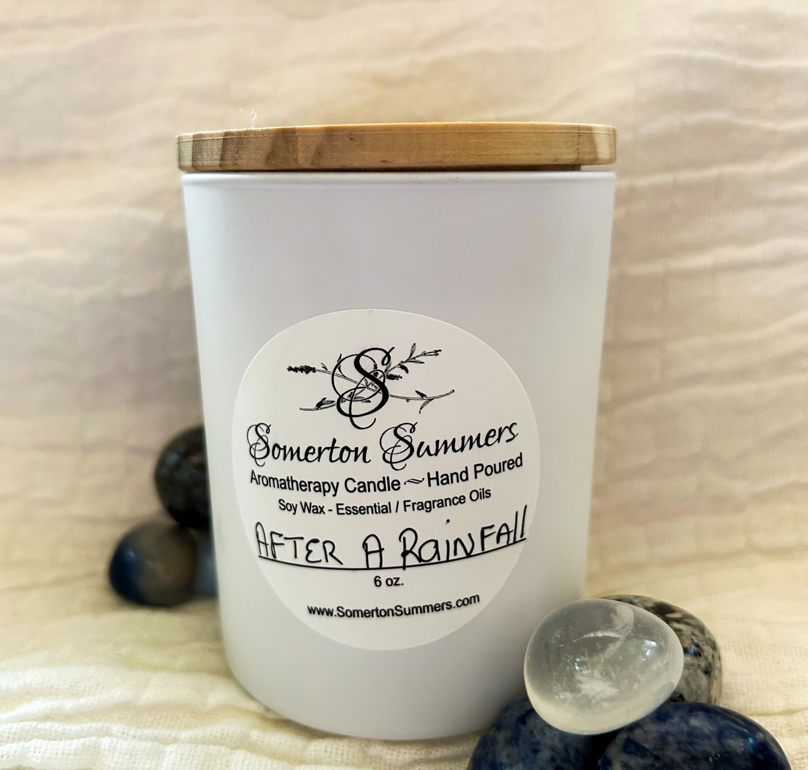 After A Rain Fall Candle