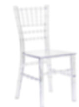 Kids Clear Chiavari chair