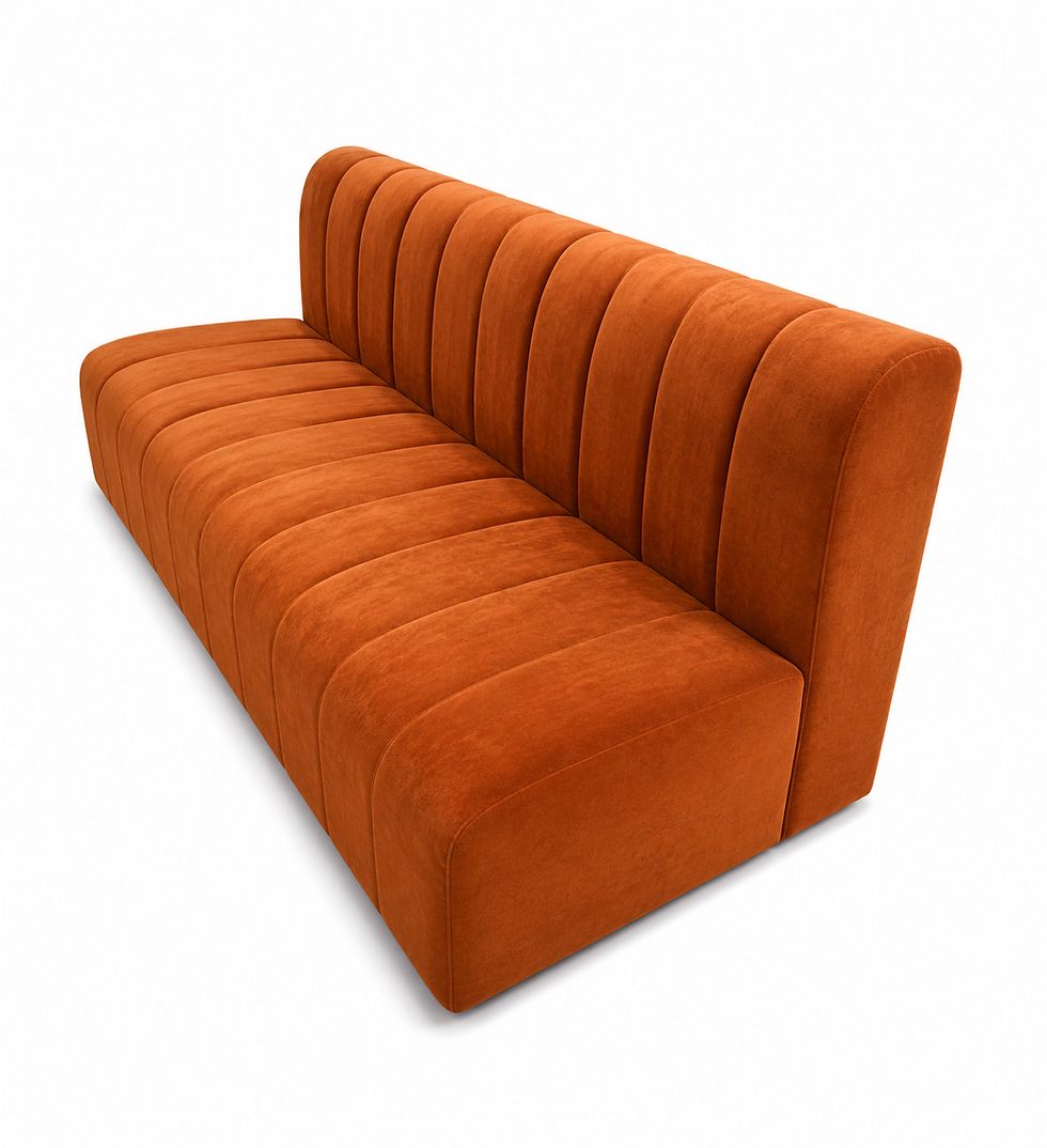 Burnt Orange Ally Sofa