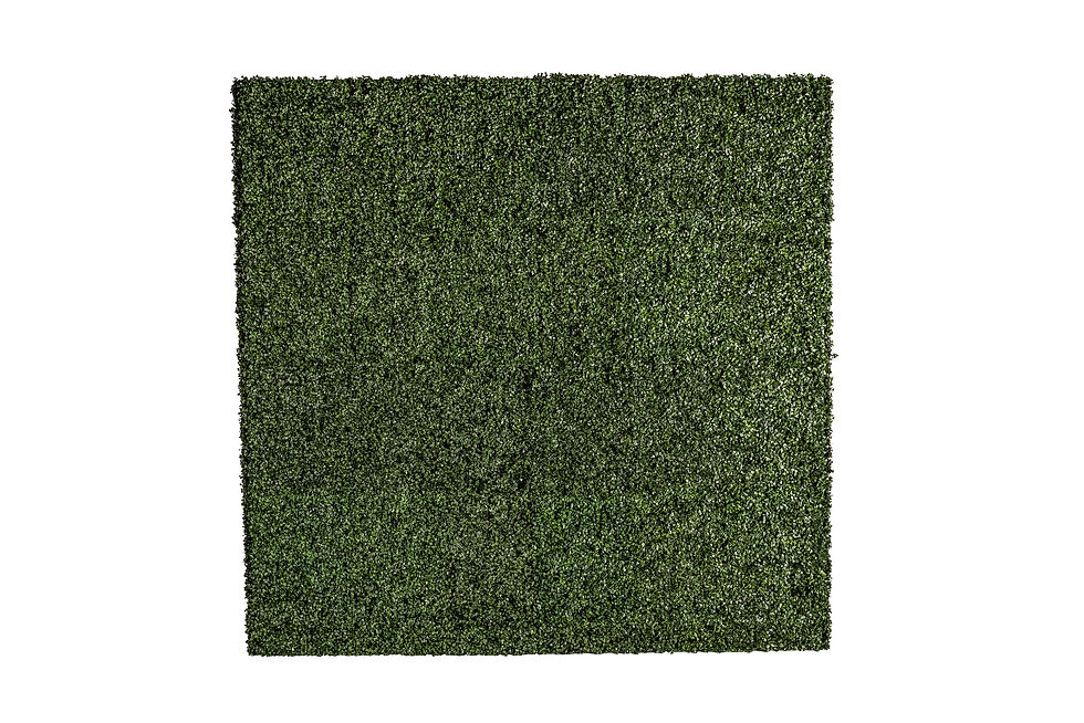 Square grass wall