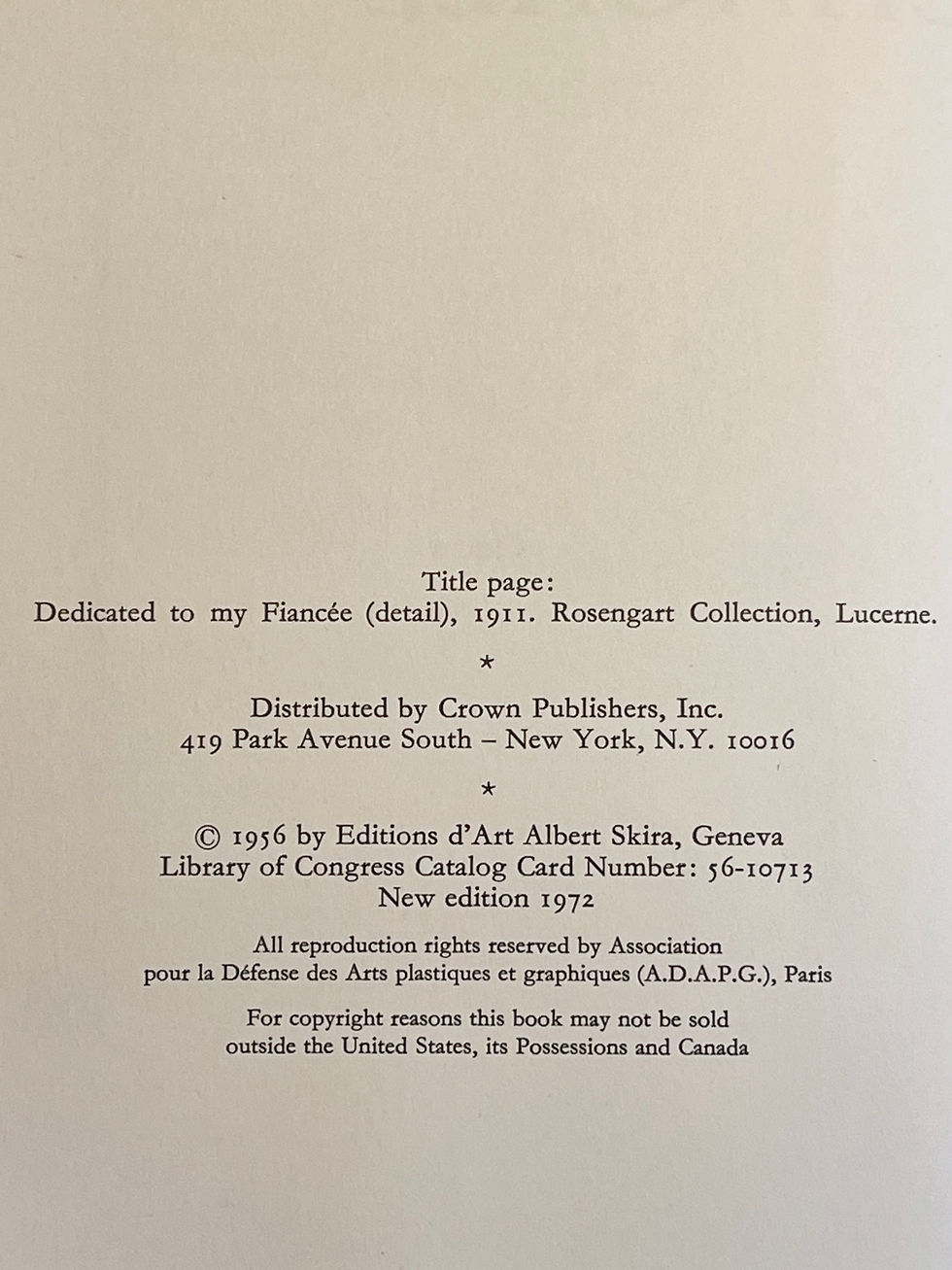 Thumbnail: SKIRA The Taste of Our Time: Chagall