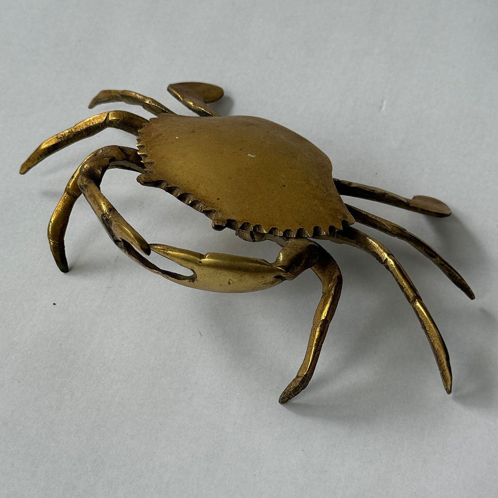 Thumbnail: Brass Crab Ashtray