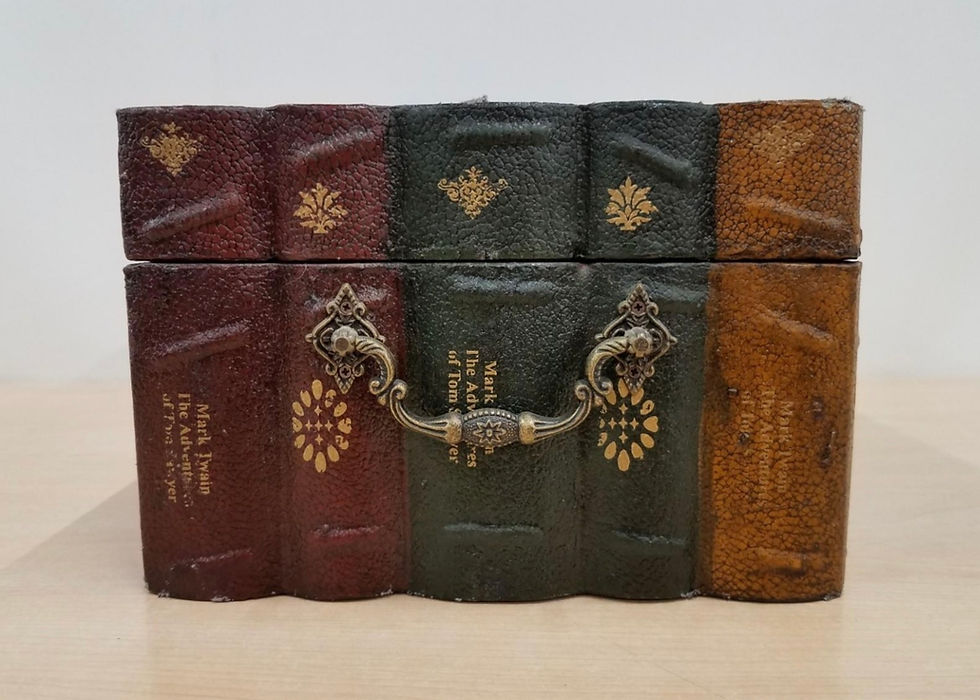 Thumbnail: Faux Books Storage Box  
