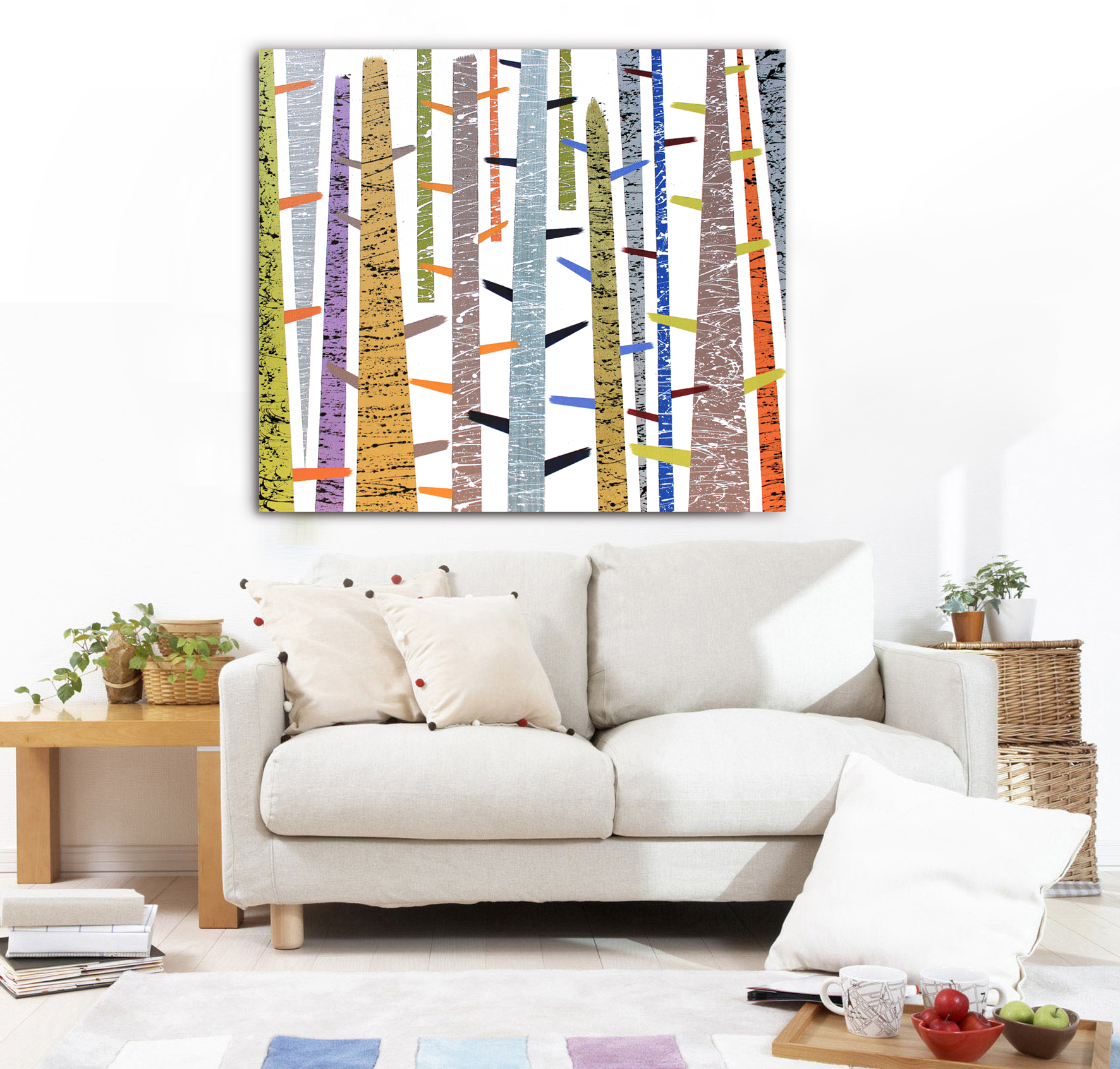 Les 3, 2016, 90x100cm