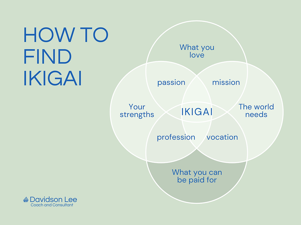Venn Diagram of Ikigai