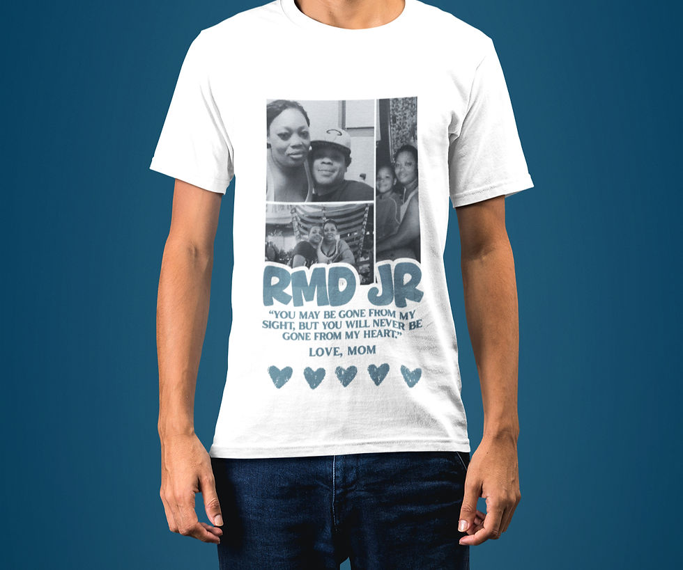 Thumbnail: Memorial T-shirt Front View