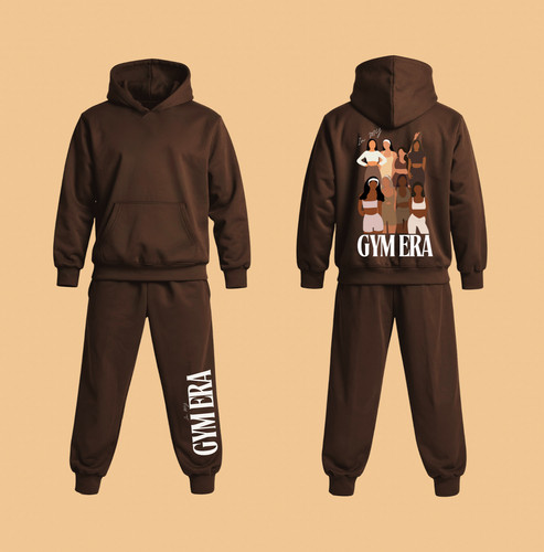 Gym Era Active Comfort Set - Hoodie & Sweatpants | Davigood Print