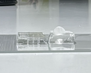 Suction cup on sensor outlet