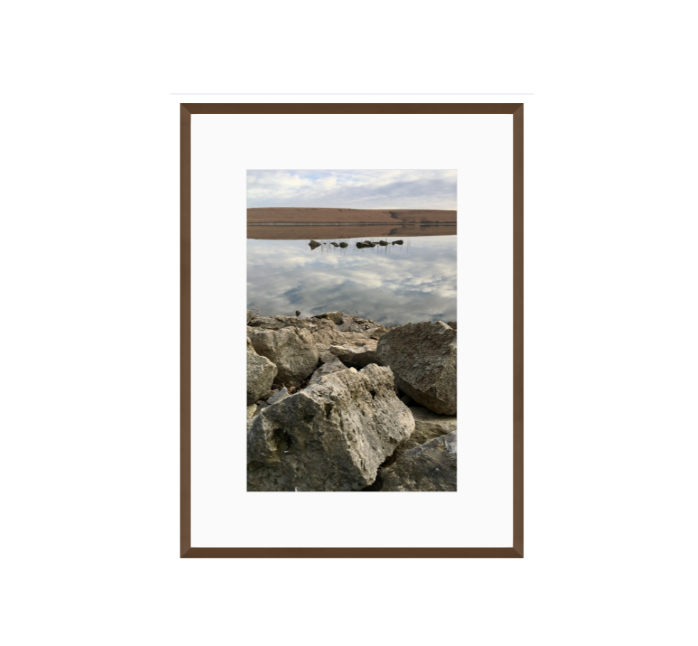 Limestone Ledge prairie photography print by Jamaica Jones