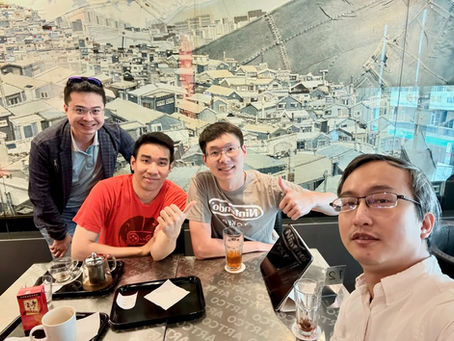 Had a great chat with two legends from the Taiwan indie game scene.