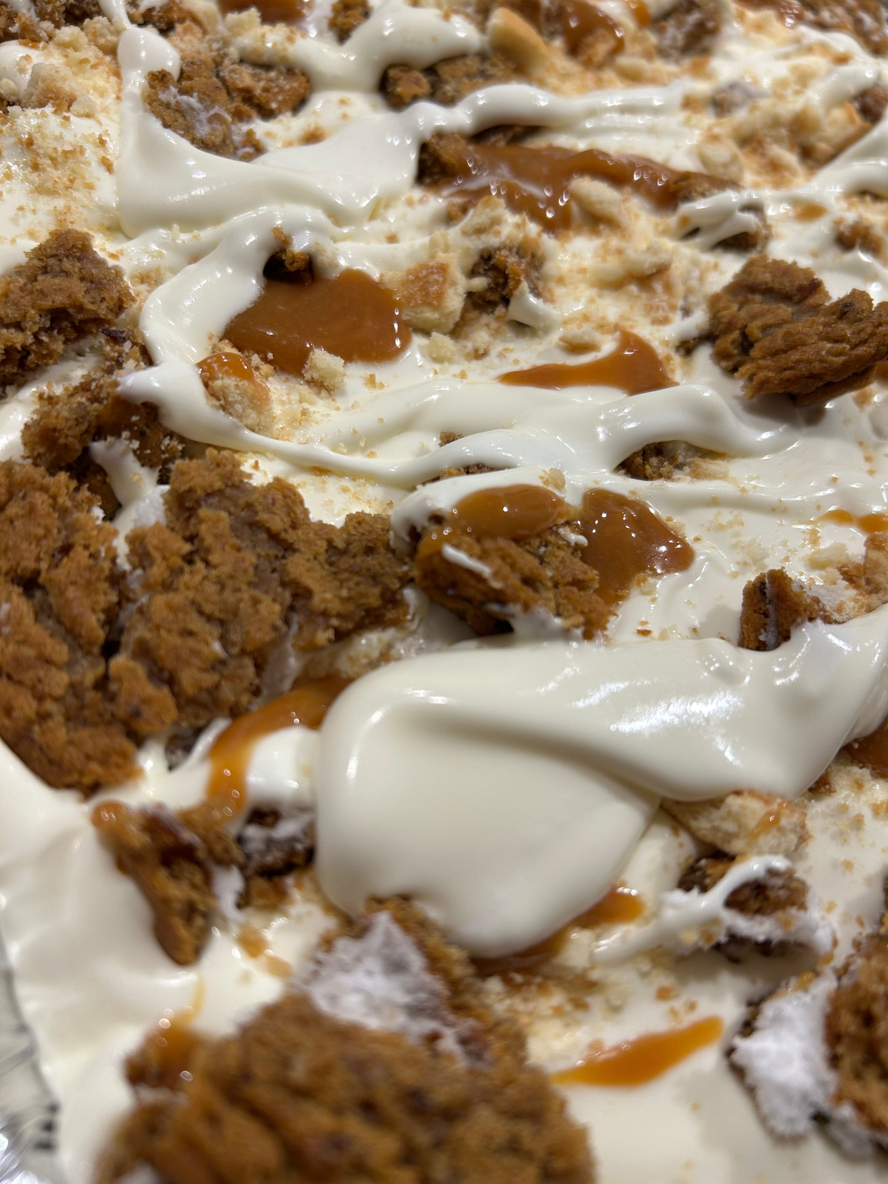 Oatmeal Pie Banana Puddin Pan