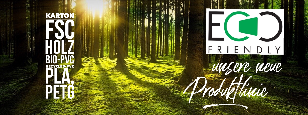 Let's save our planet - ECOline - Umweltfreundliche Karten