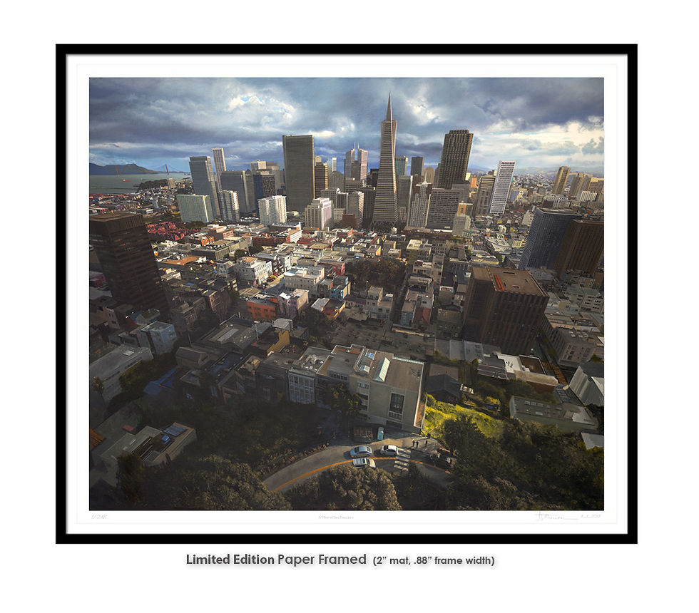 Thumbnail: A View Of San Francisco, Limited Edition