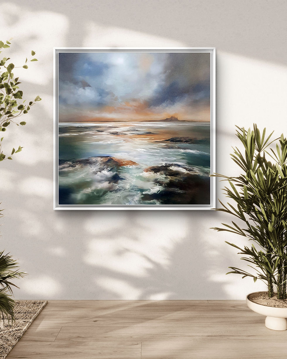 Thumbnail: Bamburgh Castle- a fine art print by Alison Johnson