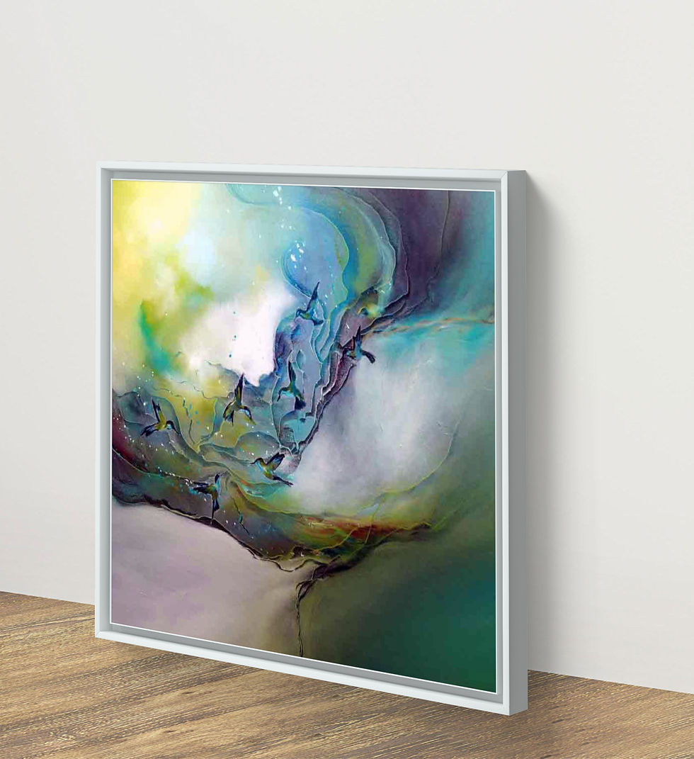 Thumbnail: Searching For Nectar- a fine art print by Alison Johnson
