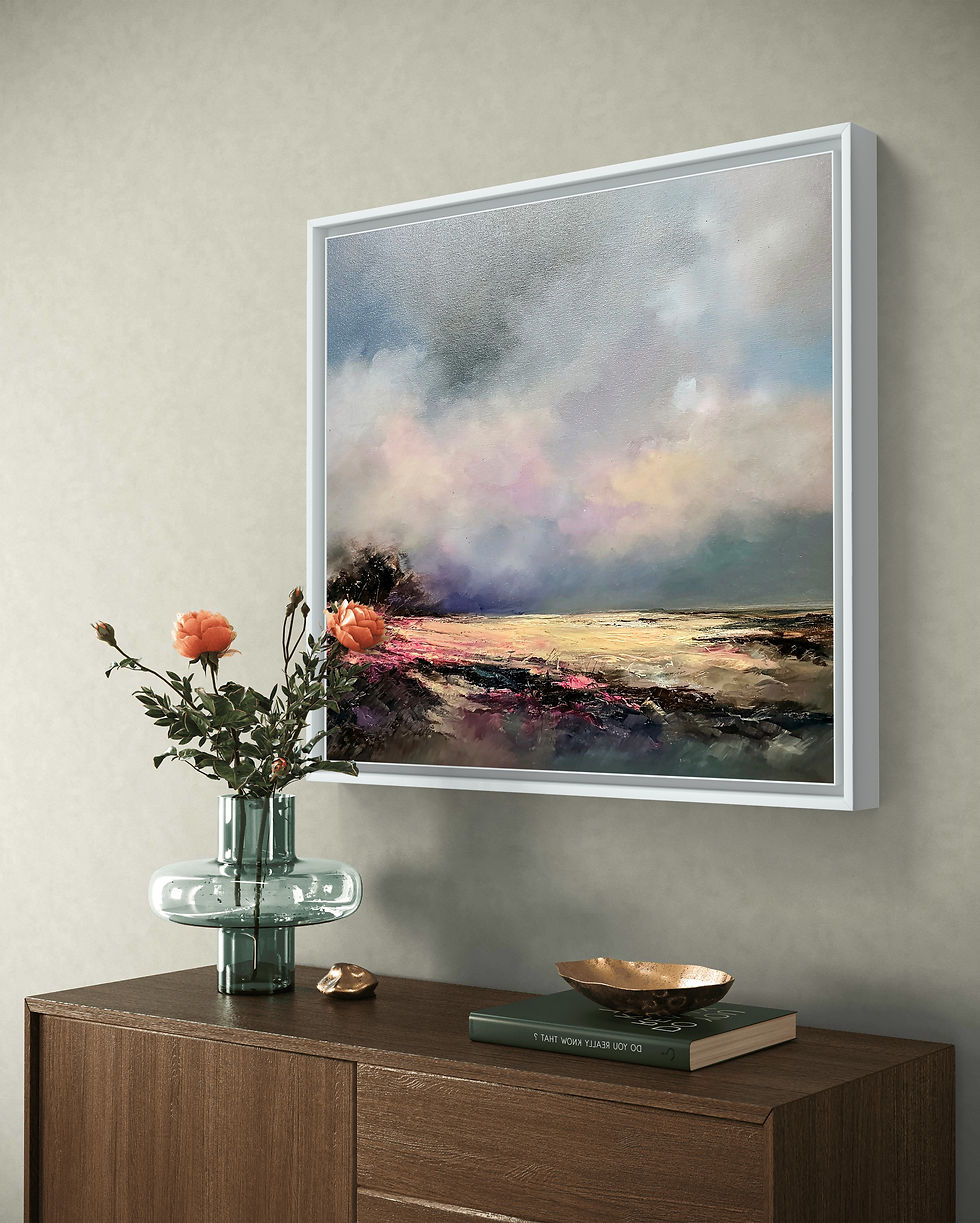 Thumbnail: Season's End - an original oil painting by Alison Johnson