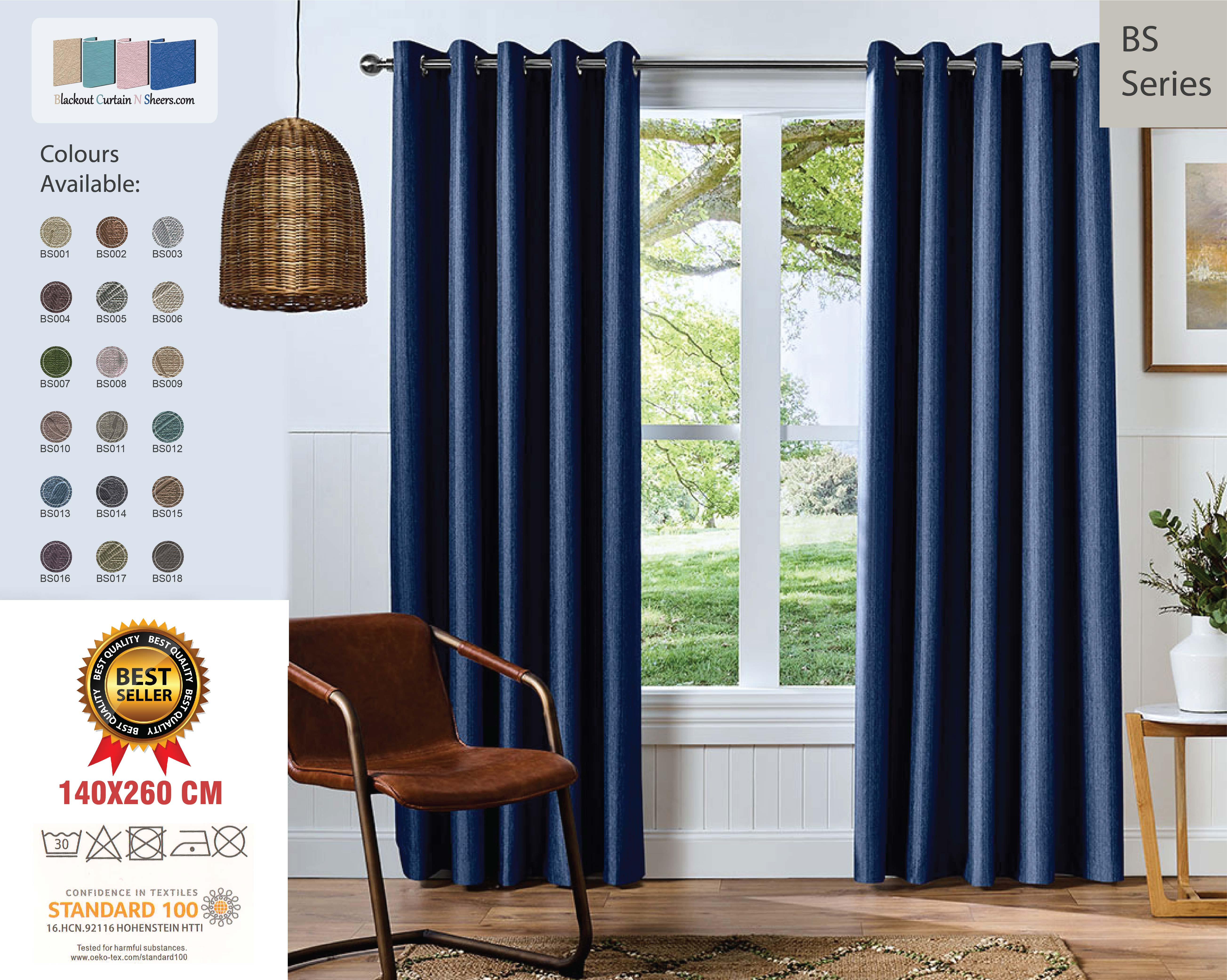Curtain ReadyMade SunBlock Curtains Blackout